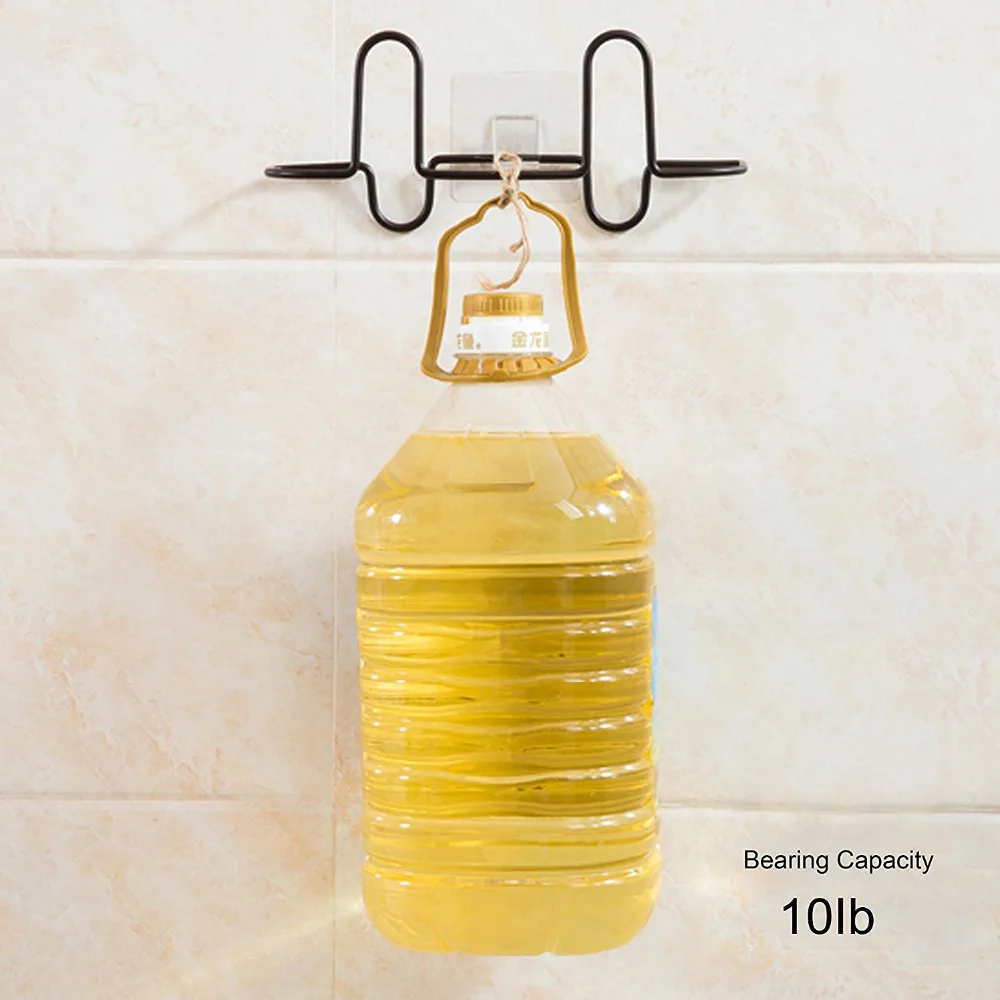 

Wall Mount Shoe Rack Slipper Shelf Storage Organizer Bathroom Shower Room No Drilling No Tool,Damage Free Installation