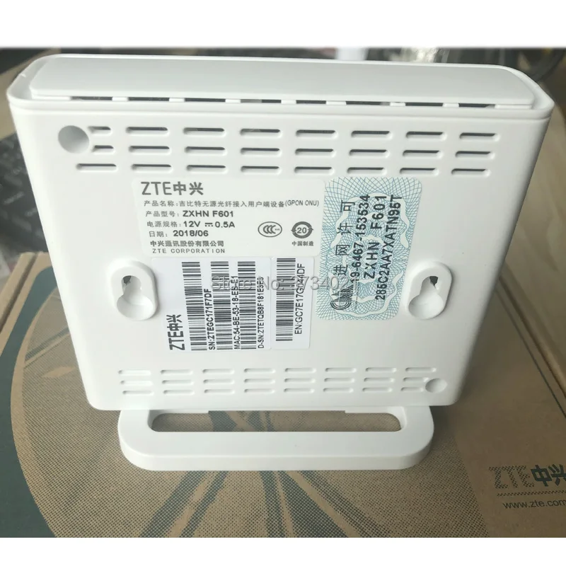 zte zxhn F601 GPON ONU 1GE порт FTTH маршрутизатор такая же Функция как F401 F660 F612W F612 ONU GPON zte
