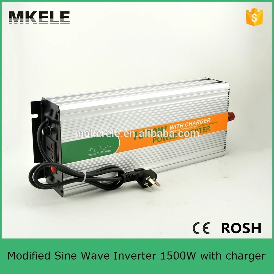 

MKM1500-241G-C 1500 watt power inverter 24v inverter 120vac output 1500 watt inverter,modified inverter sine with charger
