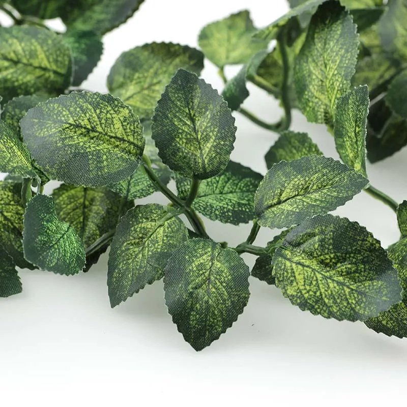10 шт. листья искусственных зеленых цветов для украшения дома | Дом и сад