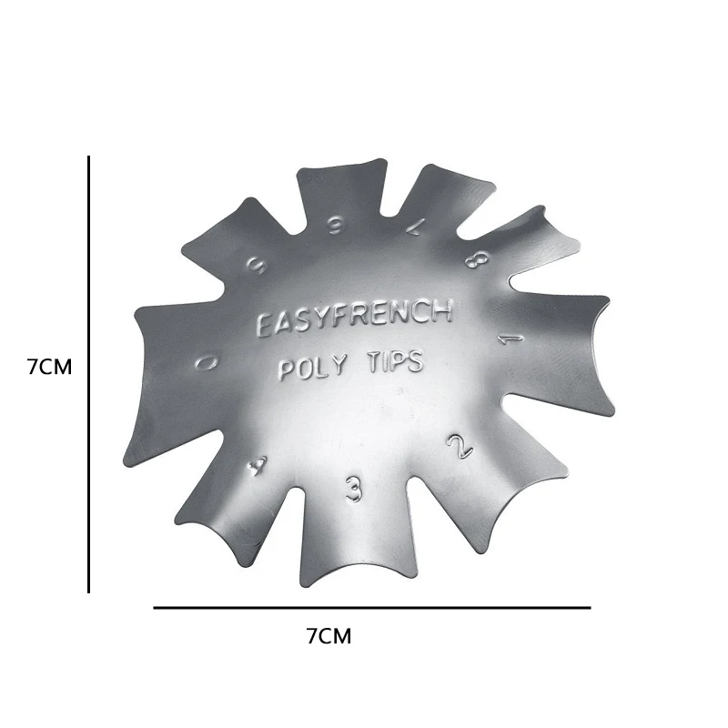 3 вида стилей Французский маникюр моделирование формирования дизайн ногтей