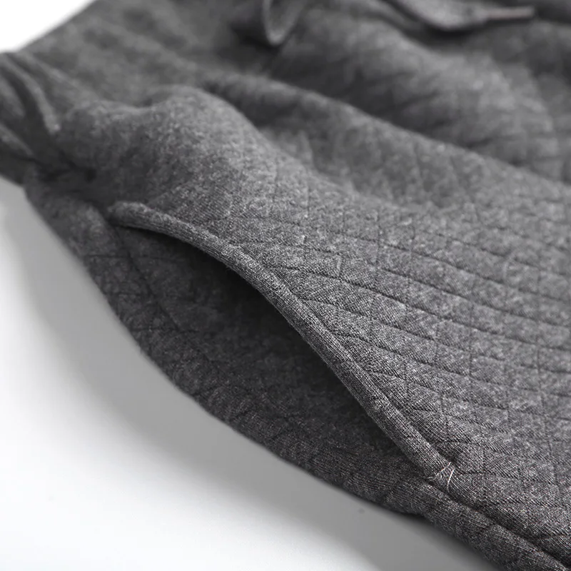 High Quality Winter/Autumn Womens Black/Gray Rhombic Lattice Pants Women Cotton Casual Sweatpants Personality Female Sweat | Женская