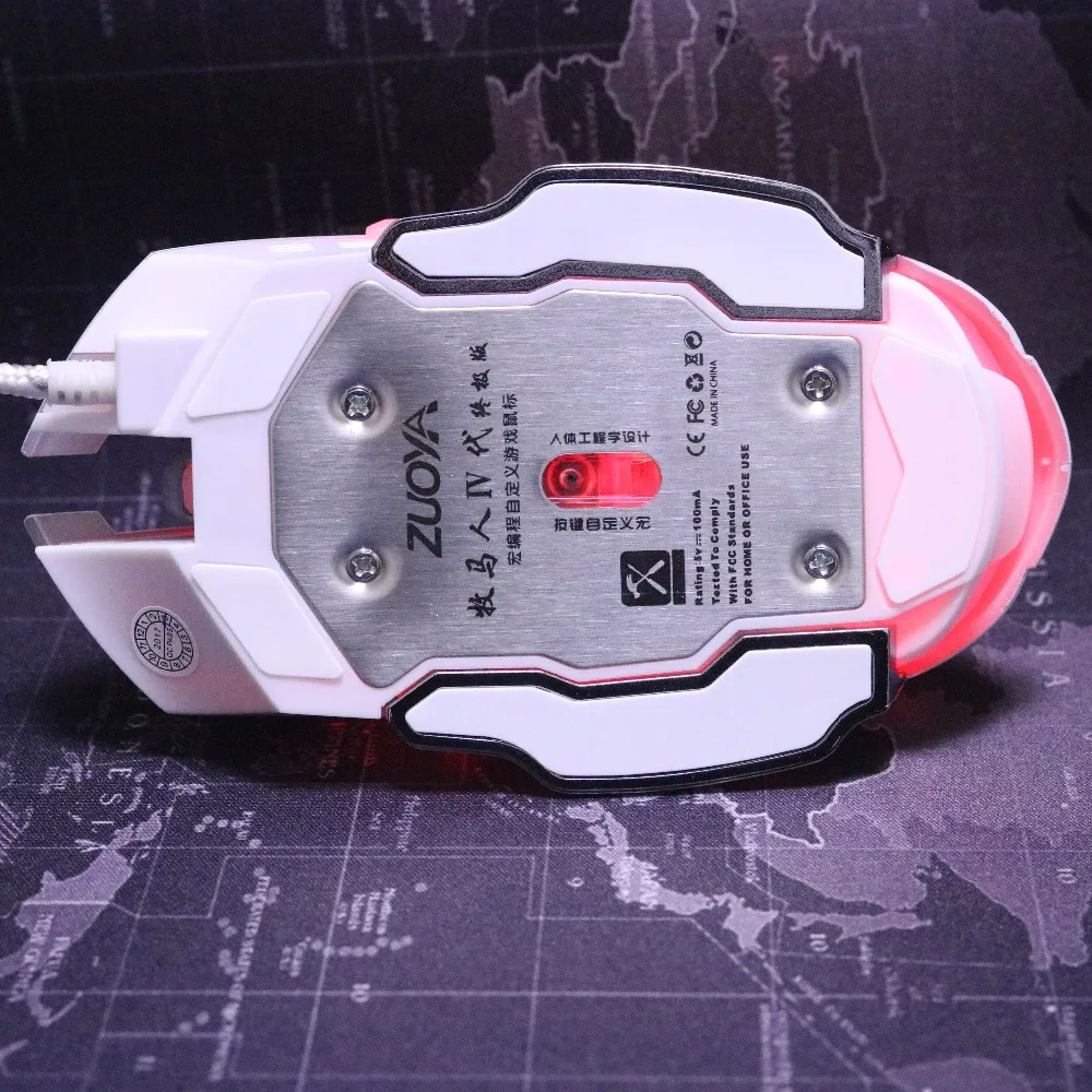 USB игровая мышь DPI профессиональная проводная светодиодный кабель оптическая