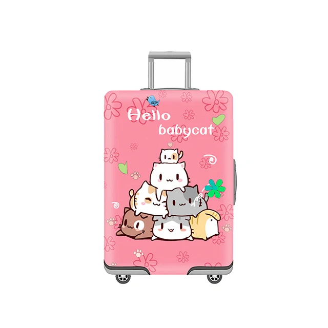 H-Luggage cover HMUNII 3D чехол с милым медведем, Защитные Чехлы, защитный чехол для багажа, чехол на колесиках, пылезащитный чехол для 18-32 дюймов, аксессуары для путешествий - Цвет: H-Luggage cover