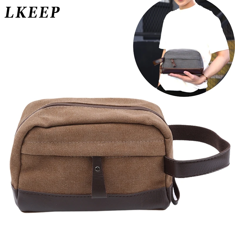 Дорожные холщовые наборы для бритья мужчин и женщин органайзер косметики