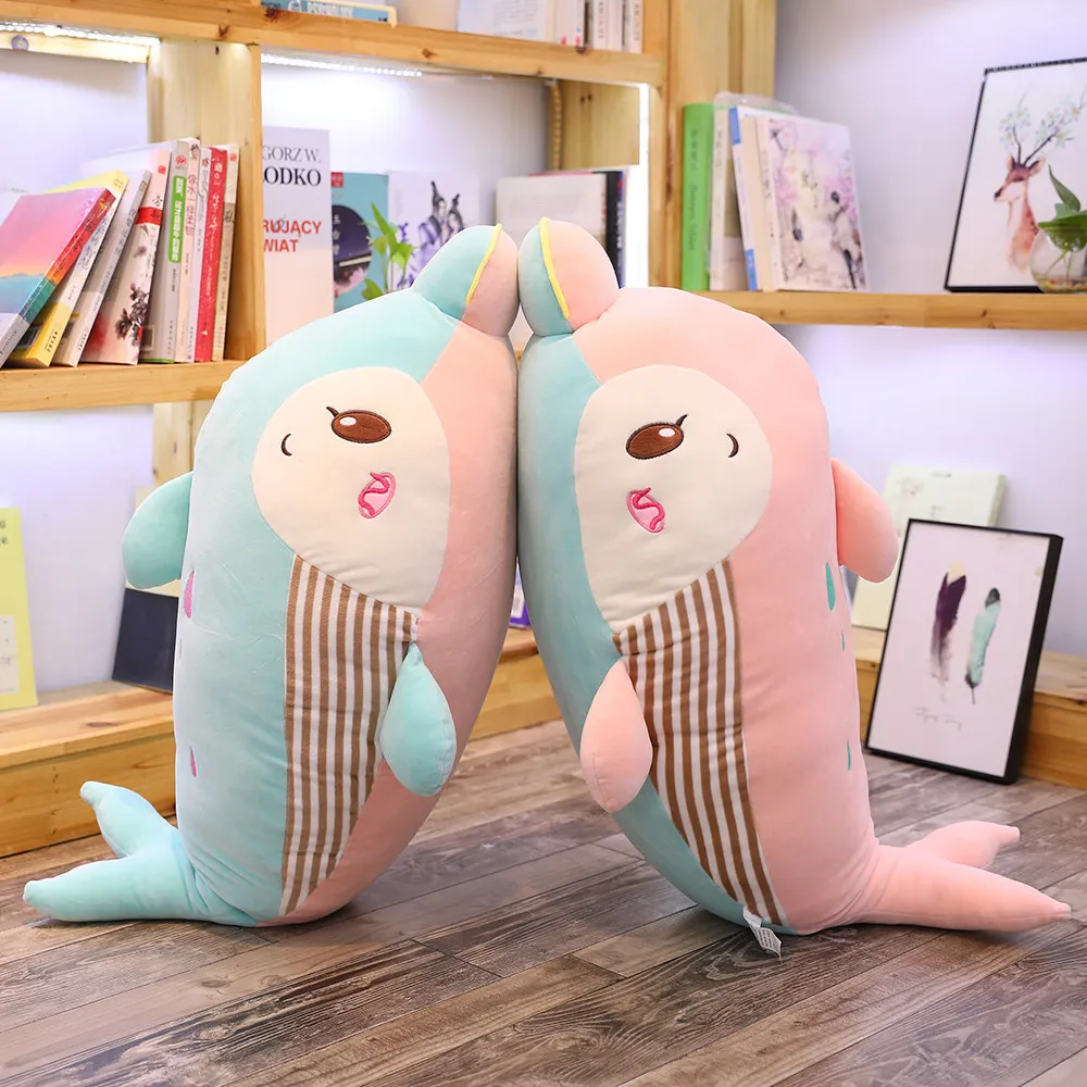 65/95/125 см Kawaii мягкий большой Дельфин Плюшевые игрушки куклы Мягкие Пуховые