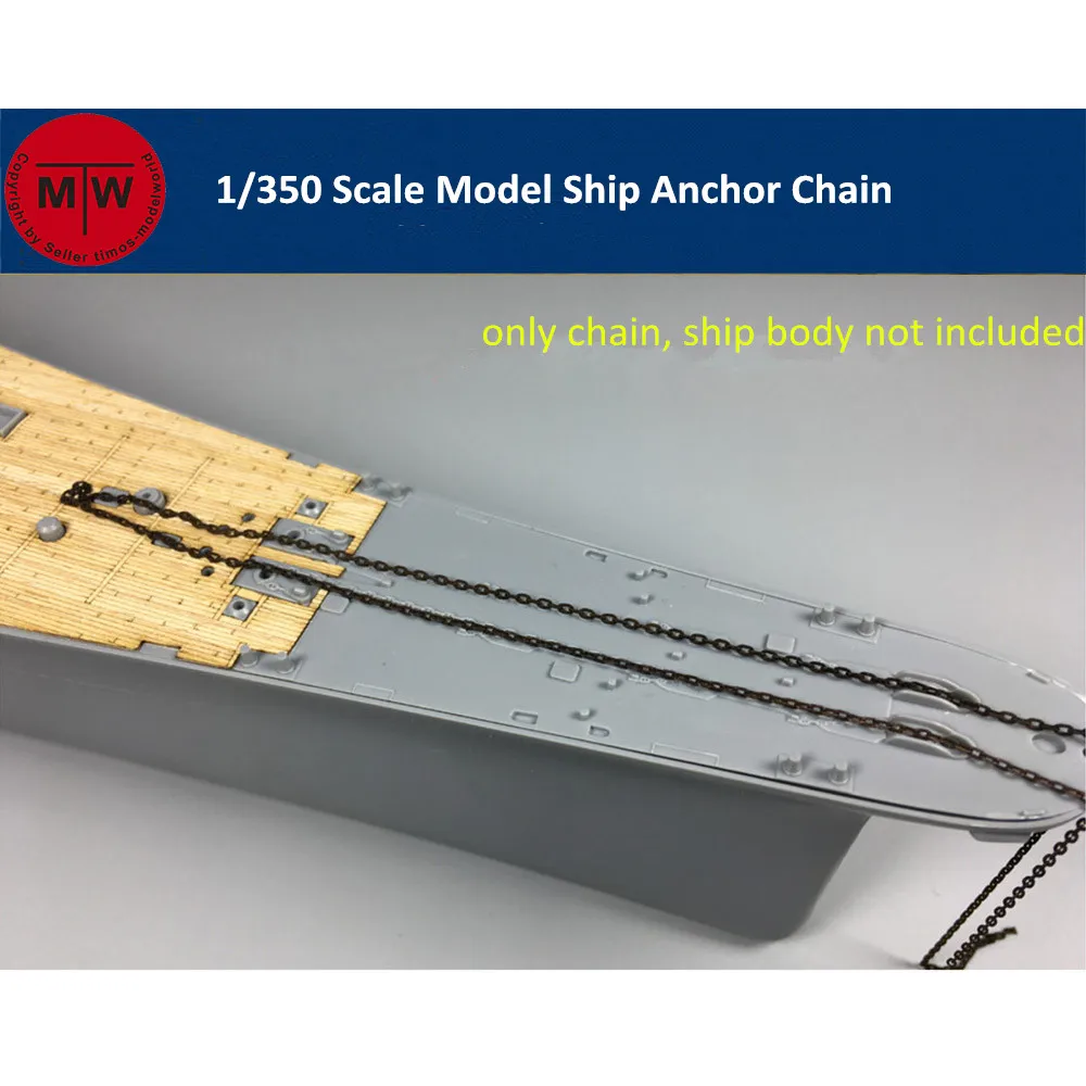 2set 1/350 Scale Model Ship Anchor Chain for Ship Model CY350012（not include Anchor）