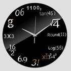 Новые акриловые настенные часы reloj de pared украшения зеркальные часы безопасные современные большие цифровые кварцевые часы наклейки для гостиной
