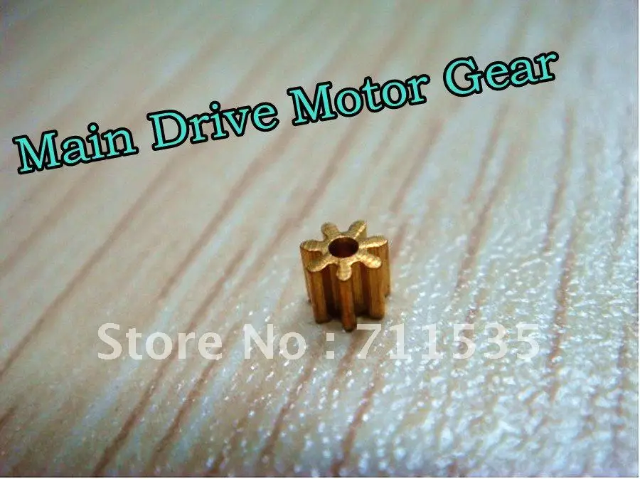 Основной приводной двигатель металлические запасные части 7T для шестерни