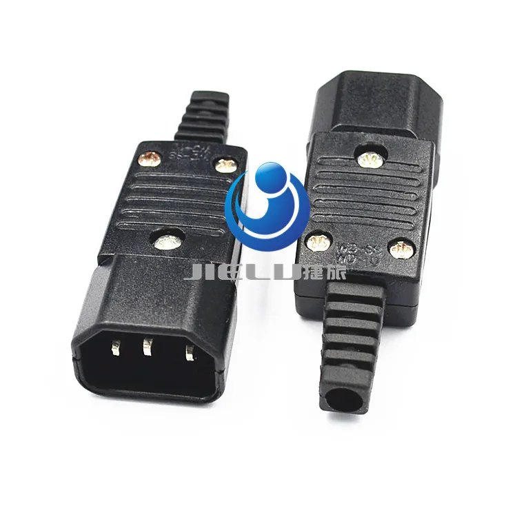 Стандарт IEC 320, C14, многоразовый разъем, штекер, 10 А, 250 В, качественный адаптер питания