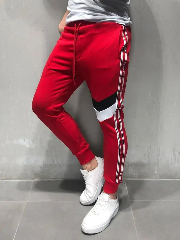 Мужские брюки для бега Мужская спортивная одежда тренажерного зала Одежда