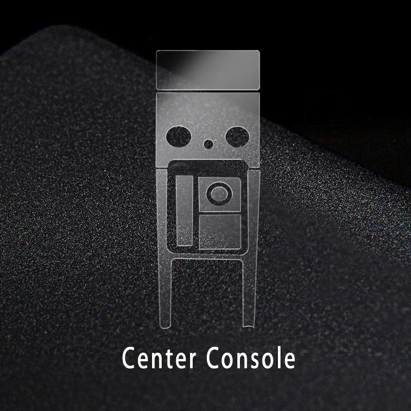 Прозрачная рекламная пленка из ТПУ для Range Rover Velar наклейка центральной консоли