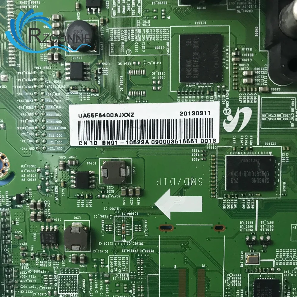 Материнская плата для samsung 55 &quotТВ BN41 01958A BN91 10523A UA55F6400 CY HF550CSLV1H|Промышленные