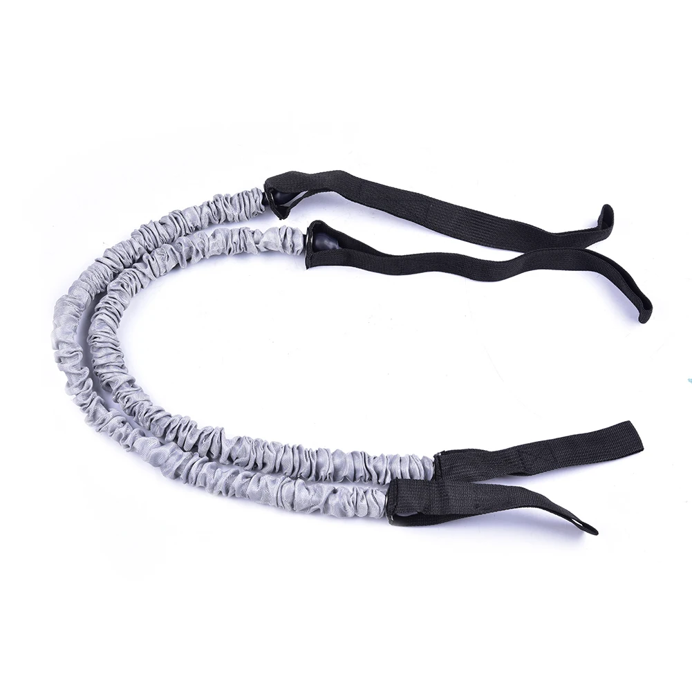1 Pair Latex Abdominal Wheel Pull Rope Fitness Resistance Band Sports Exercise High Elastic Stretch Bands Workout Equipment|wheel abdominal|fitness
