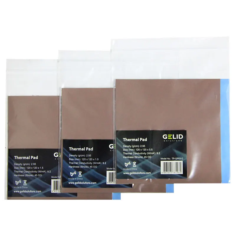 GELID TP GP03 120x120x1 5 графический процессор радиатор охлаждения проводящая силиконовая