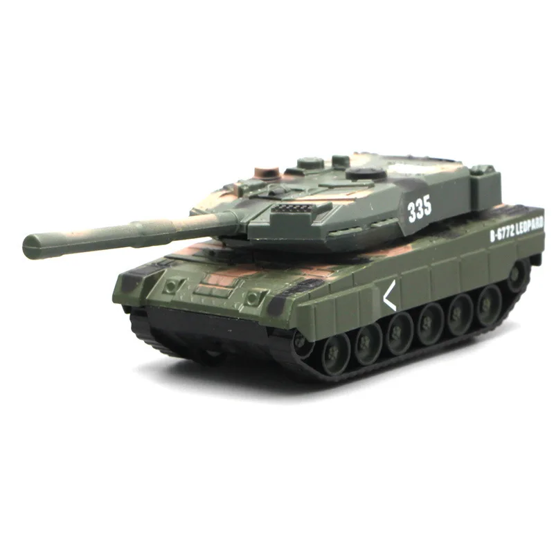 1:43 внедорожник военный Танк Модель автомобиля игрушки сплав немецкий леопард 2