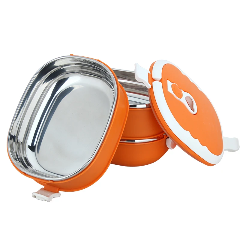 Свободно комбинированный термальный Ланч-бокс из нержавеющей стали с двойной