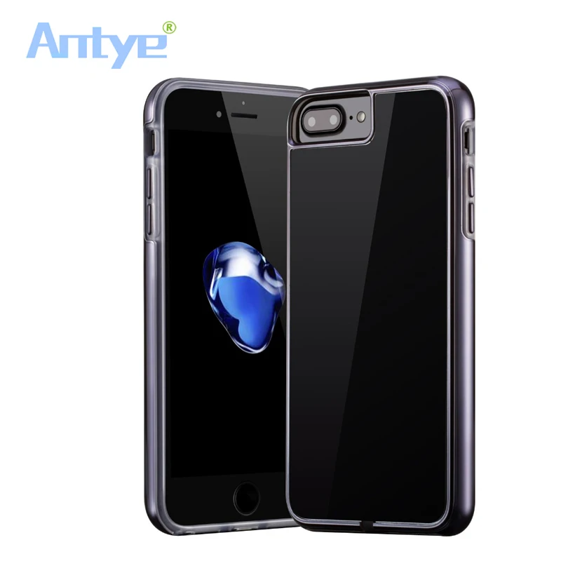 2 в 1 Qi Беспроводное зарядное устройство приемник чехол для iPhone 7 Plus телефона