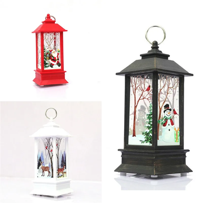 Imixlot Christmas Candle Decorations Creative Mini Desktop Decoration Hanging Candlestick Party Lights | Дом и сад
