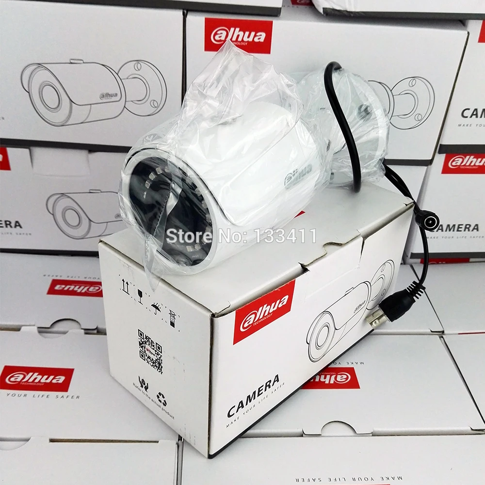 DA HUA 2MP HDCVI камера HAC HFW1200S P 1080P 2 мегапиксельная CMOS фиксированная линза IR 30M наружная
