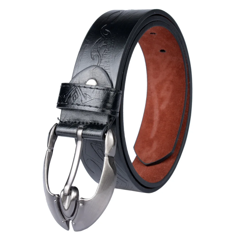 Модный винтажный ремень из искусственной кожи мужской Ceinture Homme ковбойский