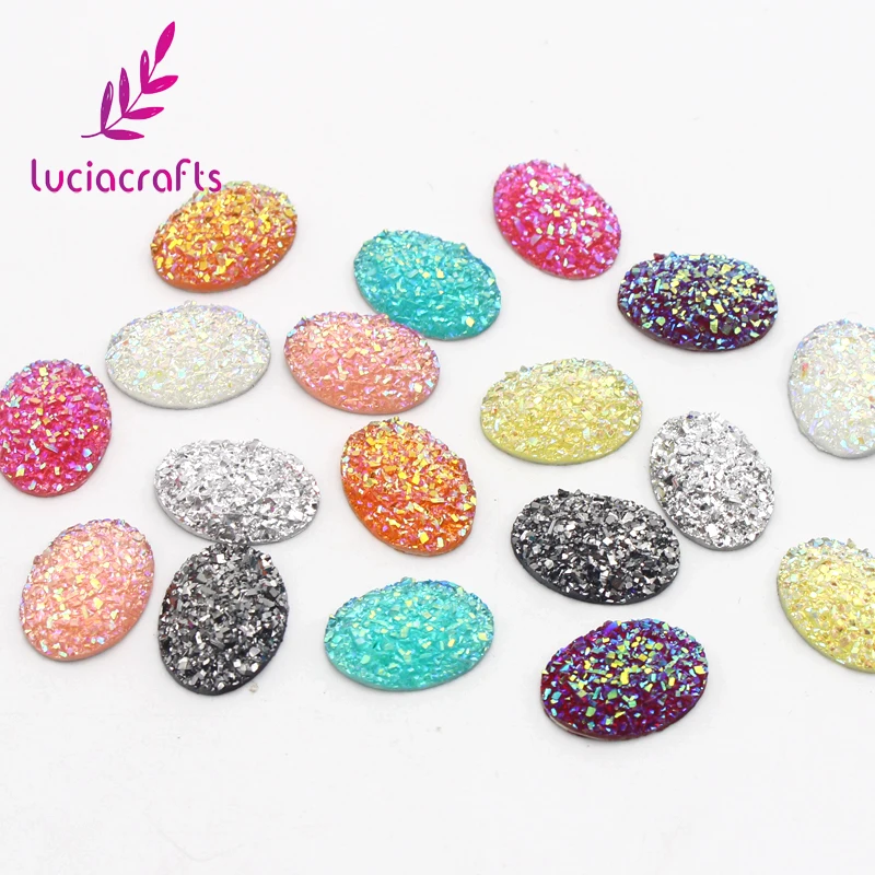 Распродажа 12 шт./лот клей на овальной плоской задней части стразы из смолы для