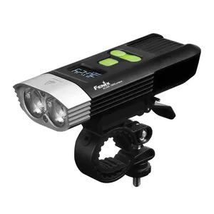 Новинка 2017, велосипедный фонарь Fenix BC30R Cree XM-L2 U2, светодиодный фонарь высокой интенсивности, зарядное устройство USB, встроенная литиевая батарея, светодиодный экран, бесплатная доставка