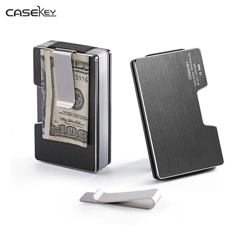 CaseKey унисекс модный матальный ID держатель для карт высокое качество чехол