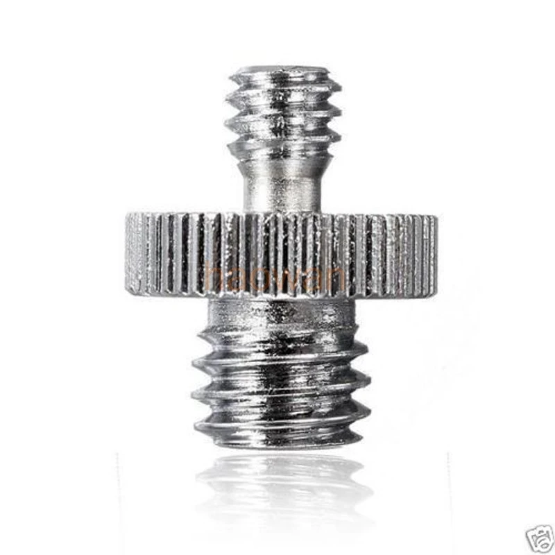 1/4 &quotдо 3/8&quot Мужской металлический адаптер Винт держатель для вспышки камеры