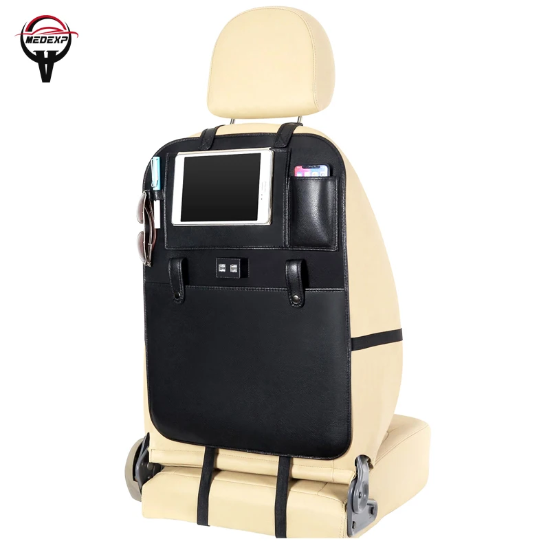 Бесплатная доставка USB сумка для заднего сиденья органайзер задняя крышка