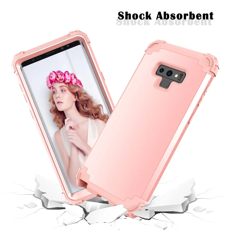 Роскошный ударопрочный армированный чехол для телефона для Samsung Galaxy S8 S9 Plus S Note 9 8 щит задняя крышка чехол Coque capinha для Note9 Etui