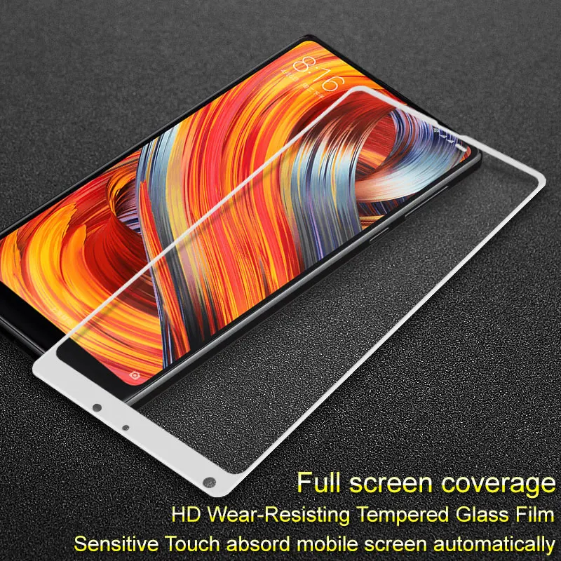 Полноэкранное стекло для Xiaomi Mi MIX 2 Mix2 закаленное 2S полноэкранная защитная пленка