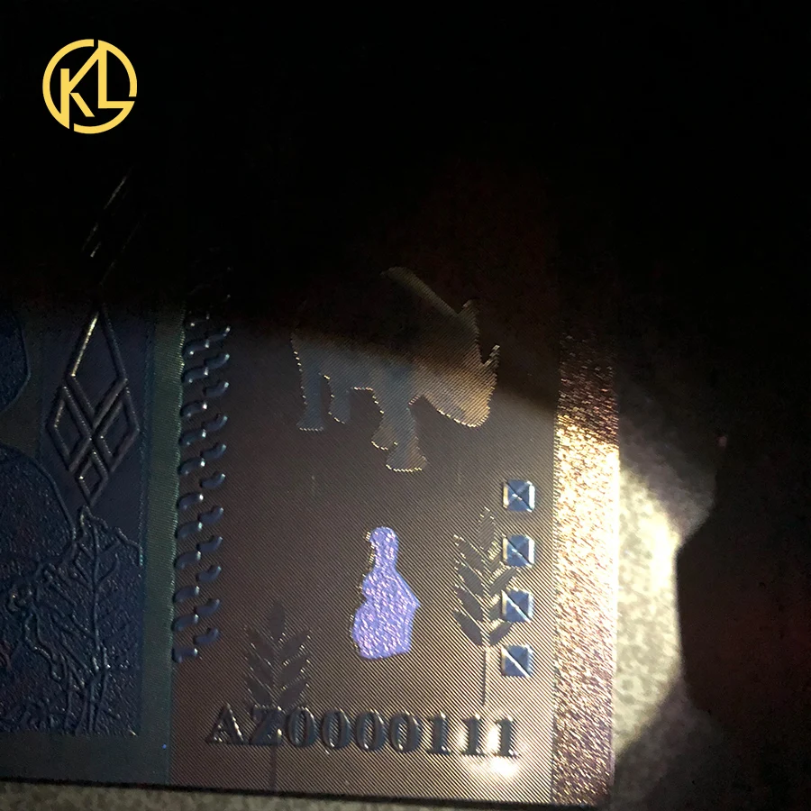 Оптовая продажа 1200 шт. за коробку сто триллионов/квинтиллион долларов Золотая
