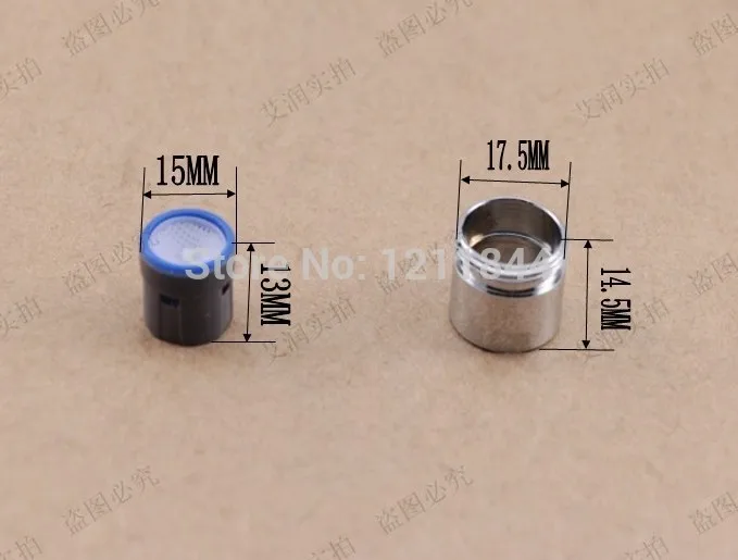 

2PCS M18 aerator water 17.5mm external thread water saving aerator