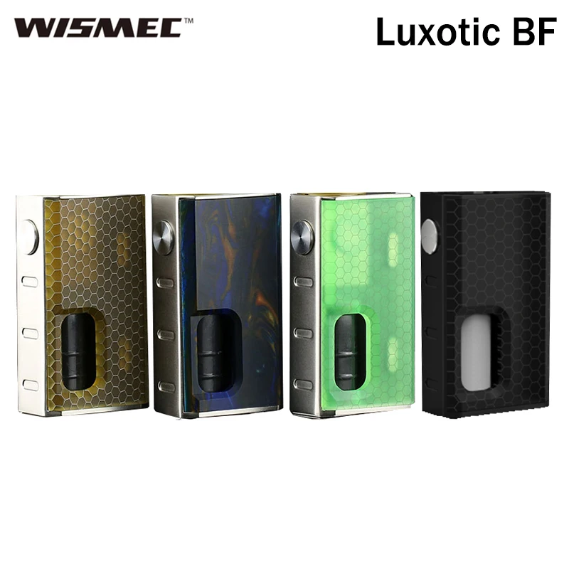 Оригинальный WISMEC LUXOTIC BF коробка с 7 5 мл бутылку электронных сигарет 100 Вт поле Mod
