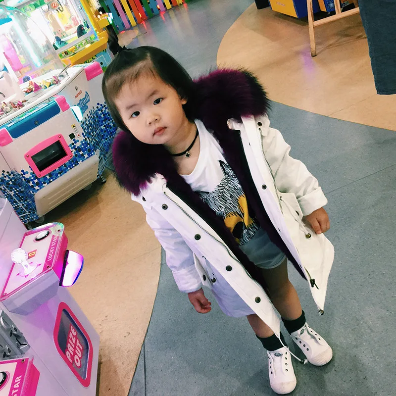 You children fur from the stars detachable 2018 upgrade new baby's parent-child military coat | Женская одежда