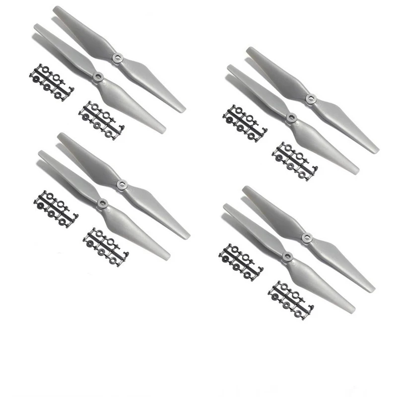 4 пары 9450 пропеллер 9,4x5," лезвия CW CCW Prop с адаптером для DJI Phantom 2 версия+ F450 F550 Квадрокоптер FPV гексакоптер