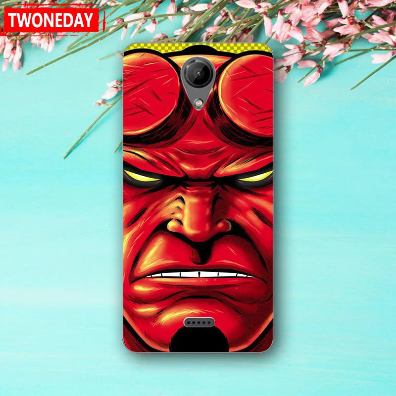 Fashion hero Printing Case For Wiko Freddy 5.0&quot cases Silicone Soft Cover Protector Back Fundas | Мобильные телефоны и
