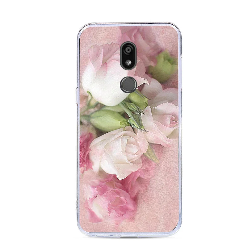 Чехол для LG K40 6 1 &quotс цветком чехол телефона K 40 X420EM LM-X420EM/LGK40 защитные чехлы |
