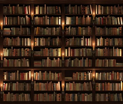 HUAYI библиотека фон задник из художественной ткани в виде книжной обложки