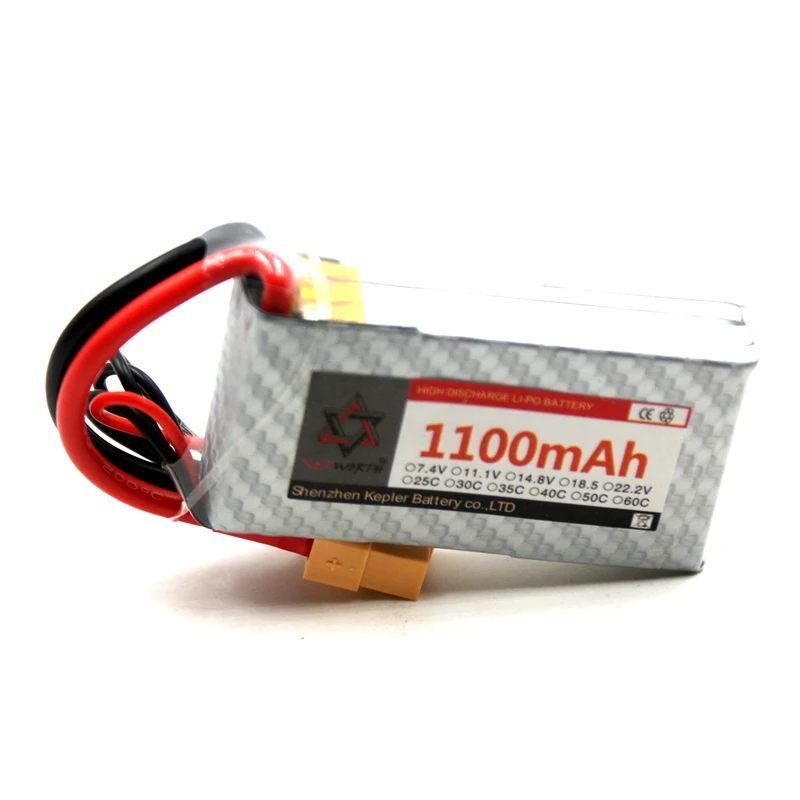 

3s 11.1v 1100mAh Lipo Battery RC Car Plane Boat Lithium Ion Polymer Battery For Truck Tank Drone Helicopter