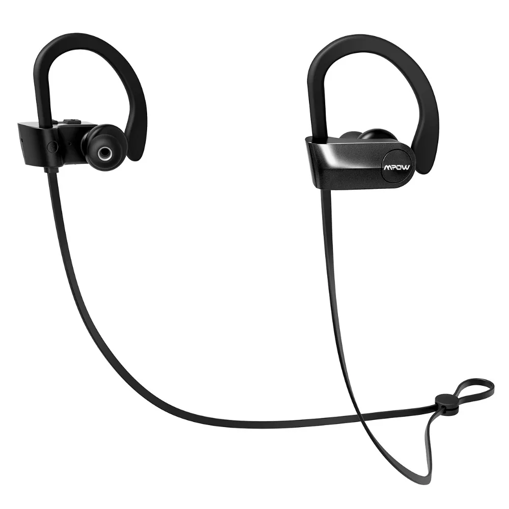 Mpow ipx7 водонепроницаемые D7 2-я версия 10-12H время воспроизведения Bluetooth беспроводные 4,1 наушники спортивные наушники для iPhone Xs Xr Xiaomi