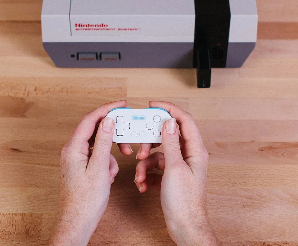 8bitdo Bluetooth ретро приемник адаптер для NES консоли Поддержка PS3 PS4 WII Mote 8bitdo геймпад для игры в один NES консоли