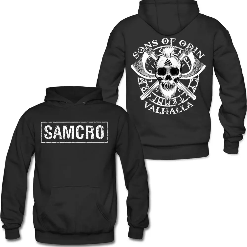 Двусторонняя толстовка с капюшоном «Sons of Anarchy SAMCRO»