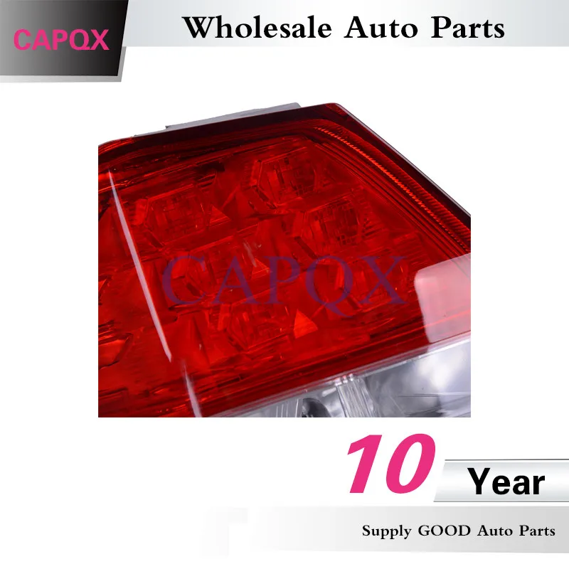 CAPQX высокое качество автомобиля задние фары OEM#33500-TF0-H51/33550-TF0-H51 для FIT JAZZ 2012 2013 GE6 GE8 задний фонарь