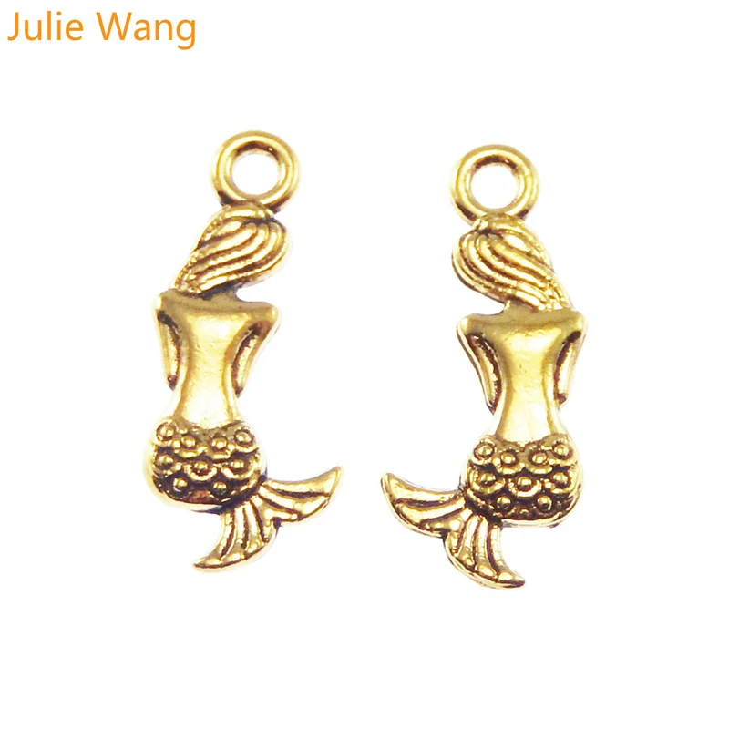 Миниатюрные Подвески Julie Wang 30 шт. модные двухсторонние ювелирные изделия из