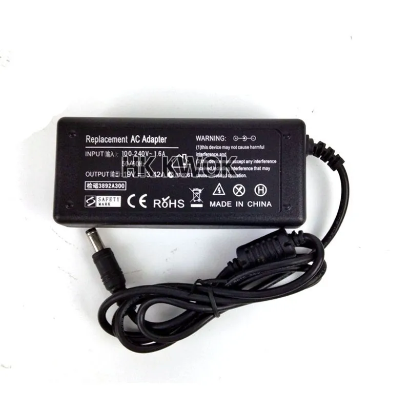 Горячая 19 V 3.42A AC адаптер питания зарядное устройство для lenovo/toshiba/asus/dell/acer ноутбука адаптер питания ноутбука компьютер