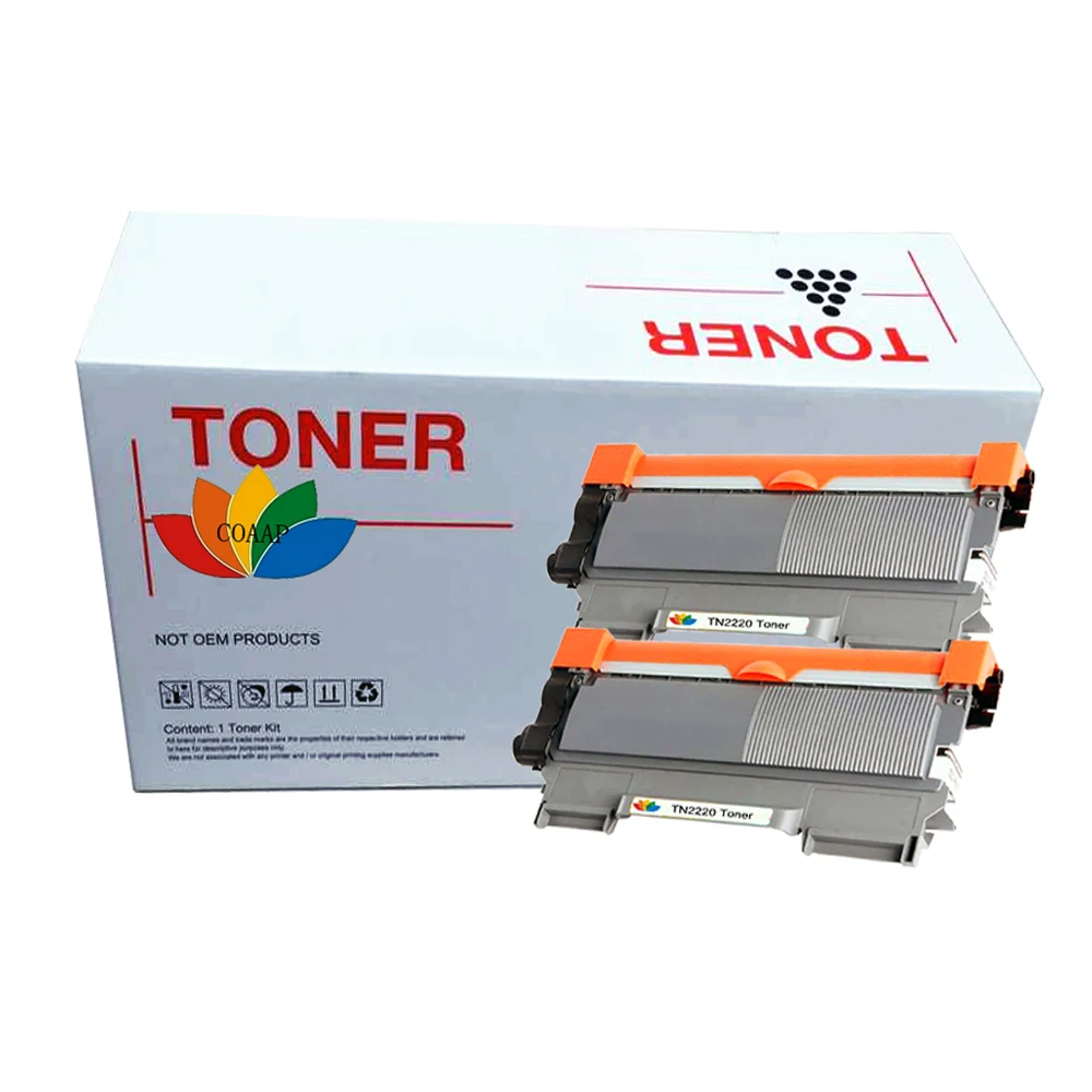 2x совместимый TN 2220 картридж с лазерным тонером для Brother MFC 7360N 7460DN|toner cartridge|laser toner