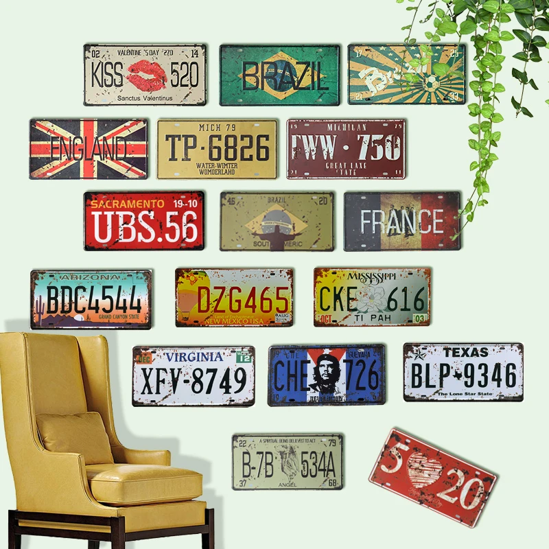 Новый Джерси UGD 43U автомобильный металлический номерной знак металлическая