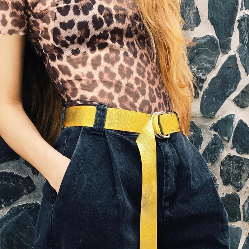 Женская Прозрачная Футболка BKLD с коротким рукавом и леопардовым принтом лето